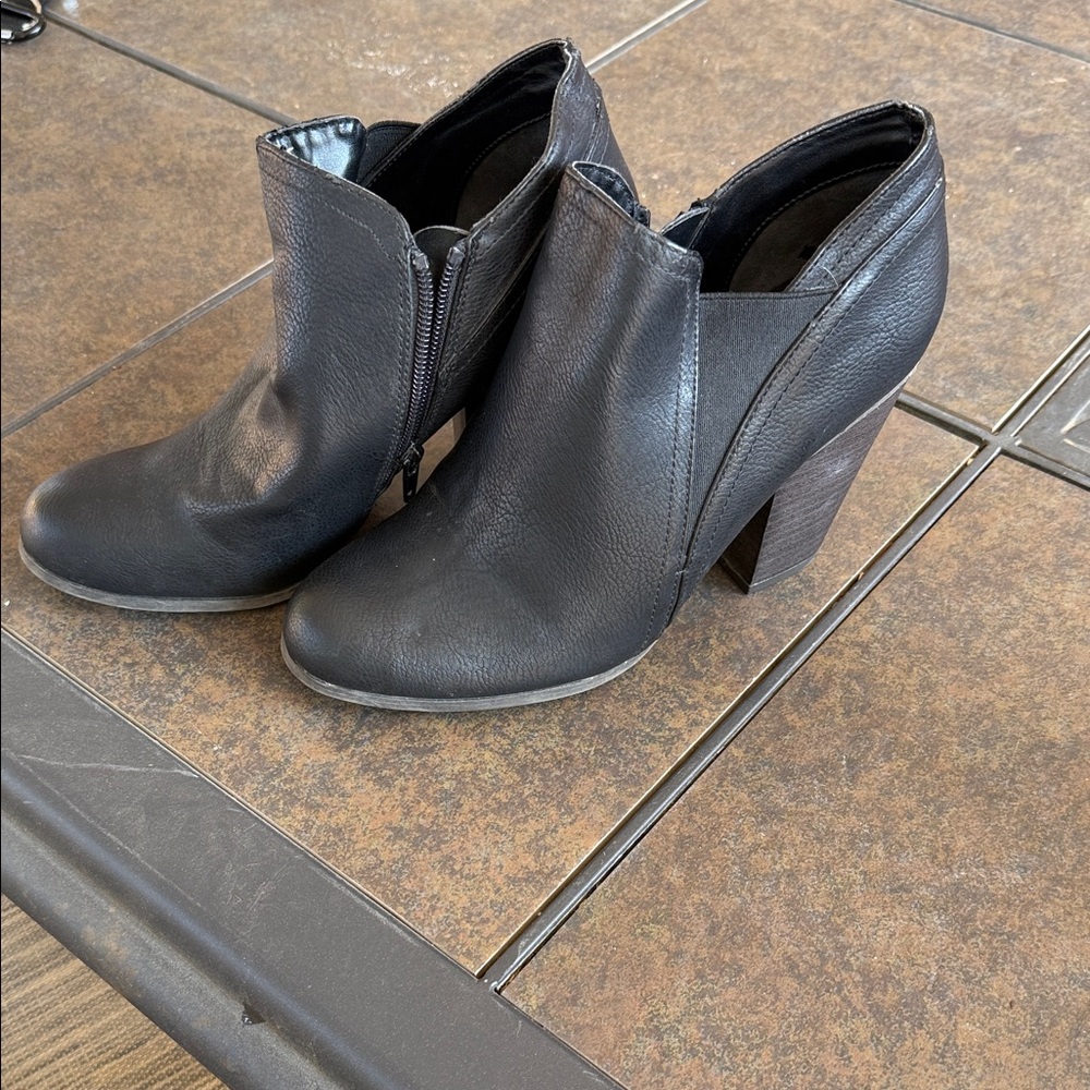 Fergalicious Black Ankle Booties